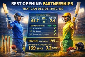 T20 World Cup 2026 Best Opening Partnerships